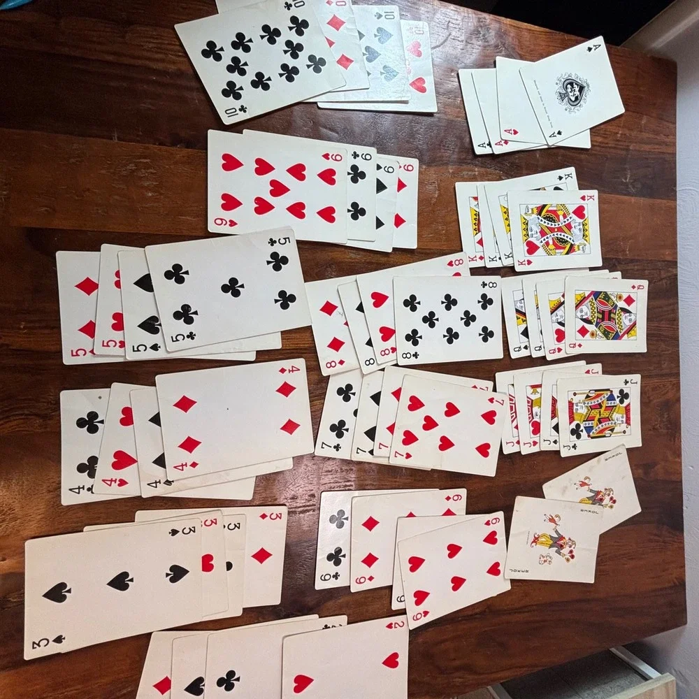 Vintage Disney Jumbo Playing Cards‎ Sorcerer Mickey Disneyland Walt Disney World